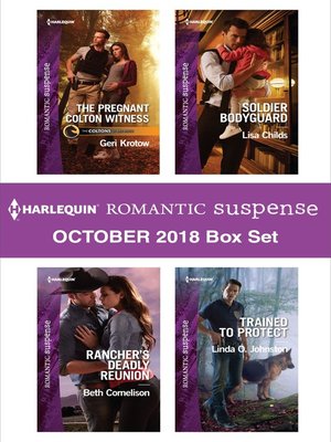 cover image of Harlequin Romantic Suspense October 2018 Box Set